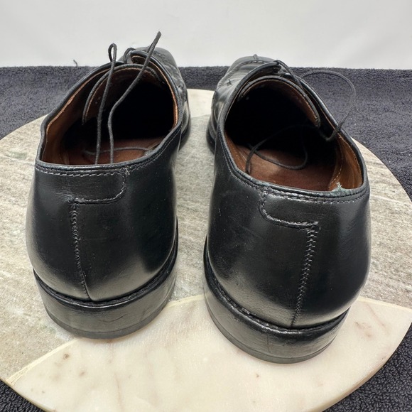 Allen Edmonds Parkway Black Leather Cap Toe Oxford Dress Shoes‎ Men\'s Size 12 D main image 9